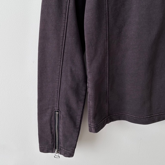 3/$20🌻Gap Gray Cotton Quilted Zip Jacket - Picture 13 of 16